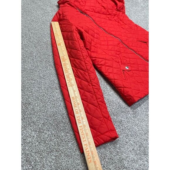 Lauren Ralph Lauren Womens red quilted jacket size small light weight - Picture 6 of 12